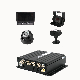  OEM 4channel 2SD 128GB/CVBS/Ahd Mini Vehicle Mobile M DVR with Remote Control
