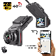  4G WiFi GPS Tracker Dash Cam Front and Rear Dual Lens Camera Car DVR SIM 4G Live Streaming LTE Dashcam Car Dash Camera Car Black Box