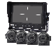 1080P DVR Quad IP68 Waterproof Monitor IP69K Waterproof Camera System