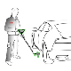  Uld Under Car Search Camera with DVR Function
