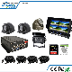  HD 1080P Mdvr GPS 4G WiFi 4CH Mobile DVR Bus with Cmsv6 Software