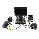  Amazon Top Selling 4CH 4G GPS Mdvr with 1080P Vehicle Cameras 7 Inch Monitor Car Bus Truck Mobile DVR