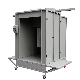  Go Through Elctrostatic Powder Paint Coating Booth