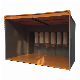 Manual Open Face Powder Paint Booth for Sale