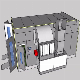  Customerized Diesel Heating Auto Paint Oven Booth with Oil Burner Riello40 G10