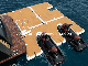 E-Shaped Watercraft Inflatable Jet Ski Floating Dock for Marinas