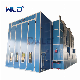  Wld15000 Big Spray Booth CE Industrial Truck Bus Spray Painting Booth with Diesel Burner Outdoor Spray Oven Bus Paint Booth