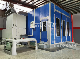 Electric Heating Curtain Wall Paint Spray Booth Factory Price