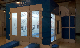  Infrared Lamp Car Spray Paint Booth with CE