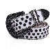  European and American Hot Sale Ladies Rhinestone Belt Fashion Purple Belt with Diamond