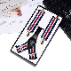  Navisima Adjustable Elastic Braces Y Back Style Suspenders with Strong Metal Clips