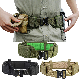  Nylon Adjustable Tactical Waist Belt with Quick-Release Gear Clip Metal
