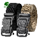  Kango Wholesale Multi-Functional Black Combat Police Tactical Military Army Webbing Belt