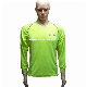 Lady′ S V Neck Dry-Fit Sports Wear in Lemon Green