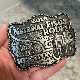  Hot Sale Custom Western Fancy Stainless Steel Gold Plated Zinc Alloy Metal Brass Blanks Design Own Logo Wwe Intercontinental Championship Belts Buckles for Men