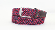  Elastic Belt with Full Grain Cow Leather Tip 35-20071