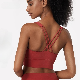 Wholesale Yoga Wear Custom Logo Sexy Cross Back Yoga Top Sports Bra manufacturer