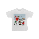 Kids Cartoon T Shirt Baby Powder Organic Short Sleeve Custom Print Children Clothes manufacturer