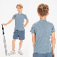 Factory Custom Casual Young Boys Premium Soft Summer Training T-Shirts Short Sleeve Athletic Football Tee High Stretchy Quick Dry Running Sports Costume manufacturer