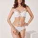  New Underwear Female Thin Cup Large Breasts Small Large Size Sexy Anti-Sagging Gathered Breathable Bra Set