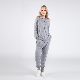  Women′ S Luxe Cashmere Leisure Joggers Pant and Cashmere Hoodie Sweater