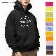 Custom High Quality Soft Cotton Fleece Hoody Puff Print Plain Oversized Heavyweight 480GSM Hoodies Men with Private Label
