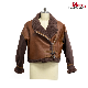 Wholesale Women Coat PU Faux Leather Fashion Clothing Jacket in Winter