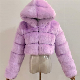  Women Fashion Multicolor Warm Hooded Fur Coat Plus Size S-8XL Winter Jacket