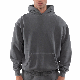  Custom Logo Plain Oversized Hoodie Manufacturers Wholesale Cotton Thick Cropped Hoody in Bulk Heavyweight Hoodie Sweatshirts Streetwear Clothing Men′s Hoodies