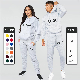  Wholesale Custom 100% Cotton Fleece Jogging Track Sweat Suit Unisex Men Hoodies Sweatsuit Tracksuit Sweatpants Hoodie Set Plain Tracksuits with Logo