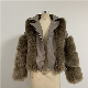  Fur Patchwork Leather Jacket Xysx05140 Women Winter Multicolour Fashion Outdoors Fur Coat