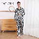  100% Pure Mulberry Silk 19mm Black White Strip Sleepwear Pajamas for Men