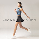  Womens Girl Pleated Tennis Skirt School A-Line Skater Skirts with Lining Shorts