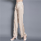  Factory Wholesale Price Silk Luxury Pants High Waist Stretch Silk Long Pants Waist Loose Stretch Silk Trousers