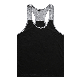  Fashion Hot Sale Men′s Plain Sports Active Fitness Singlets Tank-Tops