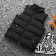 OEM Custom Wholesale Plaid Hooded Puffer Padded Cotton Vests Men Winter Vest manufacturer
