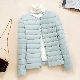  Mu Good Quality Round Neck Warm Down Jacket Multicoloured Cotton Jacket Fashion Down Jacket Duck Down Down Jacket