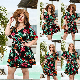 Fashion Women Summer Beach Dresses with Chiffon Casual Ladies Dress manufacturer