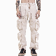  New Style Men′ S 95%Cotton 5%Spandex Solid Color Multi-Pocket Casual Loose Pants Autumn and Winter High Street Functional Casual Cargo Men Trouser