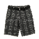  Men′ S Boy′ S Cargo Shorts Pants Apparel Trousers Cotton Enzym Wash with Belt