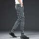  Hot Selling Fashion Gray Men Jeans Straight Trouser