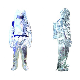  Aluminum Foils Fireman Protective Suit Heat Insulation Suit