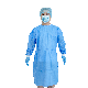  CE En13795 AAMI Level2 Aprroved Disposable PP/PP+PE/ SMS Non- Woven Isolation Gown