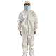 Isolation Hooded Boot SMS Microporous Manufacturing Handling Waterproof Disposable Coverall