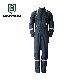 Navy Blue Cotton Reflective Protective Safety Work Cloth Fire Resistance Coverall