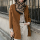 Elegant Cashmere Solid Casual Wool Women Woolen Coat