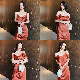  Yb05 Summer 2024 New Simple Temperament Dress Skirt Bridesmaid Dress