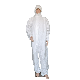  Type 5/6 Microporous Custom Disposable Non Woven Safety Antistatic Chemical Protective Clothing Overalls Jumpsuits Cleaner Workwear Working Uniform Coveralls