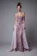 Crystal Prom Party Gowns Purple Tulle Cocktail Evening Dresses Ra939