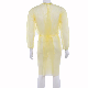  Disposable PP Elistic Cuff Nonwoven Isolation Gown Lab Coat